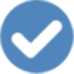 Blue Check box