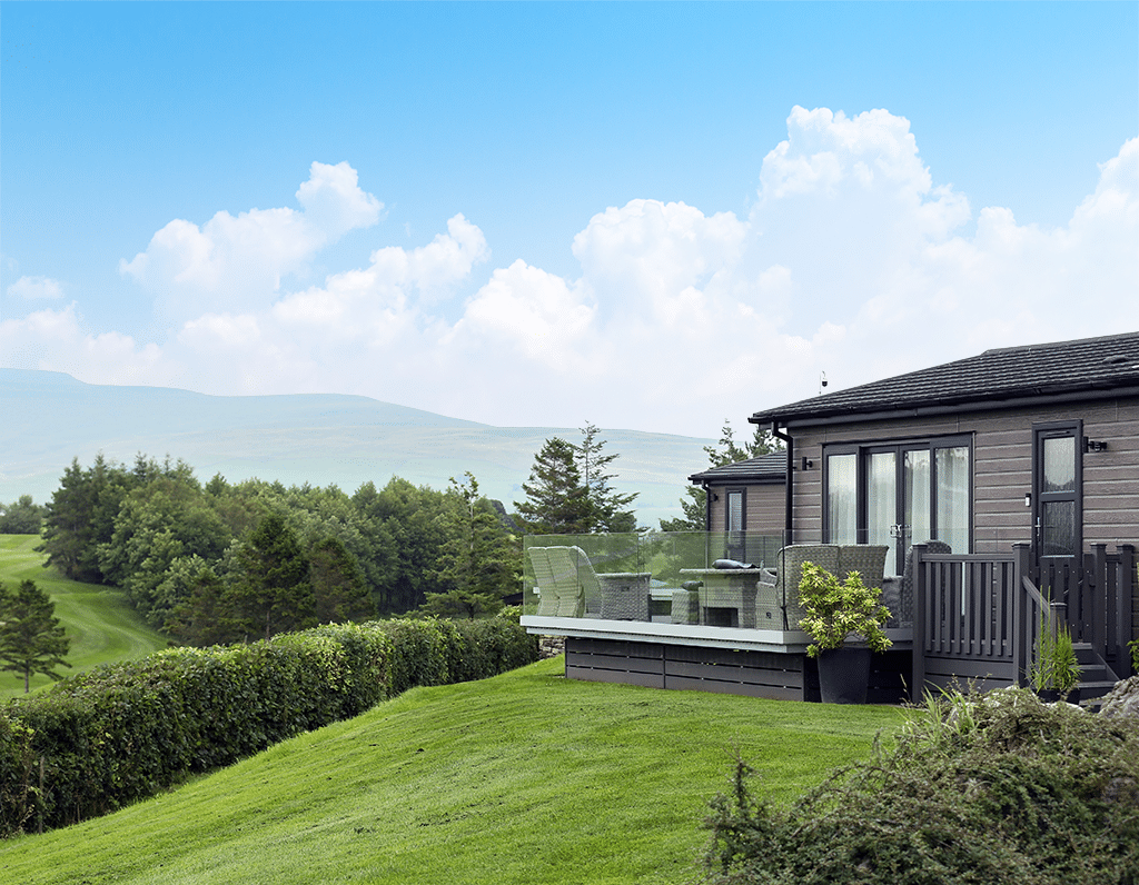 An interactive finance calculator tool for estimating monthly payments on static caravans and luxury lodges